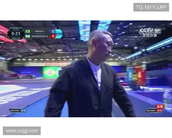 跆拳道世锦赛男子74公斤级决赛巴西选手与乌兹别克斯坦对决上演激烈较量